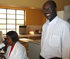 Pape Gaye in Rwanda