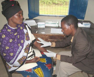 Mobile HIV/AIDS clinic in Tanzania